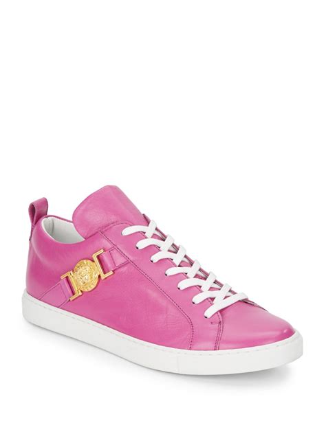 versace sneakers pink usa shopping